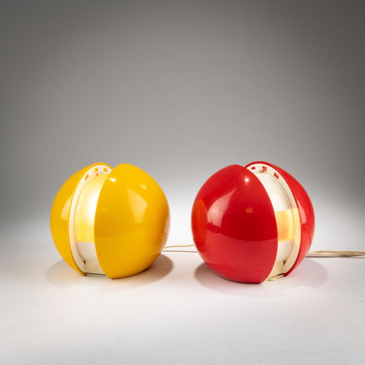 Bild 3 zu Objekt, Two 'GEA' table lights, c. 1970, Gianni Colombo, Arredoluce, Monza; R2S srl, Monza, 179A 13