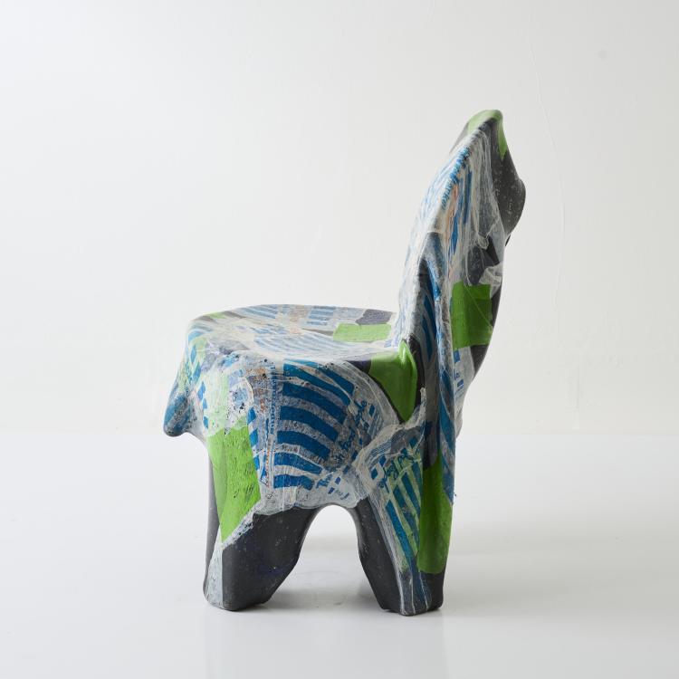 Bild 2 zu Objekt, Stuhl 'World Expo 2000 - Afrika', 2000, Beata B&auml;r,Hartmut Knell,Gerhard B&auml;r, B&auml;r + Knell, Bad Wimpfen, 179A 447