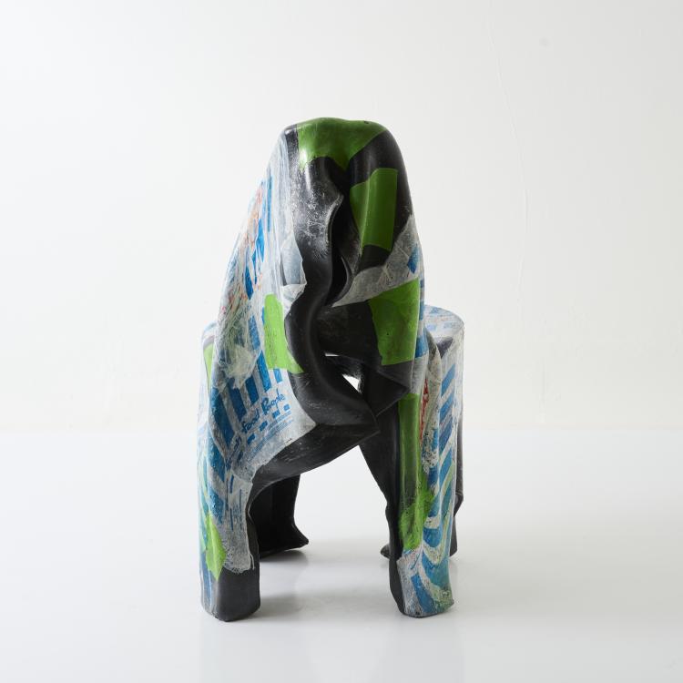 Bild 3 zu Objekt, Stuhl 'World Expo 2000 - Afrika', 2000, Beata B&auml;r,Hartmut Knell,Gerhard B&auml;r, B&auml;r + Knell, Bad Wimpfen, 179A 447