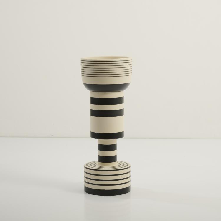 Bild 1 zu Objekt, Vase 'Calice' - '502', c. 1986 (design), Ettore Sottsass, Bitossi, Montelupo, 179A 93