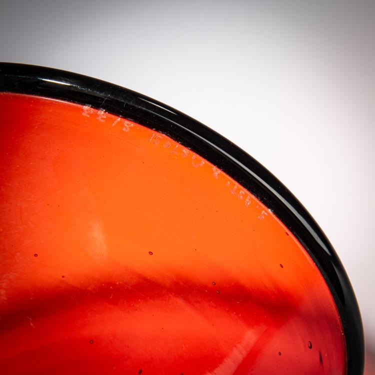 Bild 2 zu Objekt, Vase 'Bidogale', aus der 'Sixties'-Serie, 1980er Jahre, Sergio Asti, Vetreria Vistosi, Murano., 179A 88