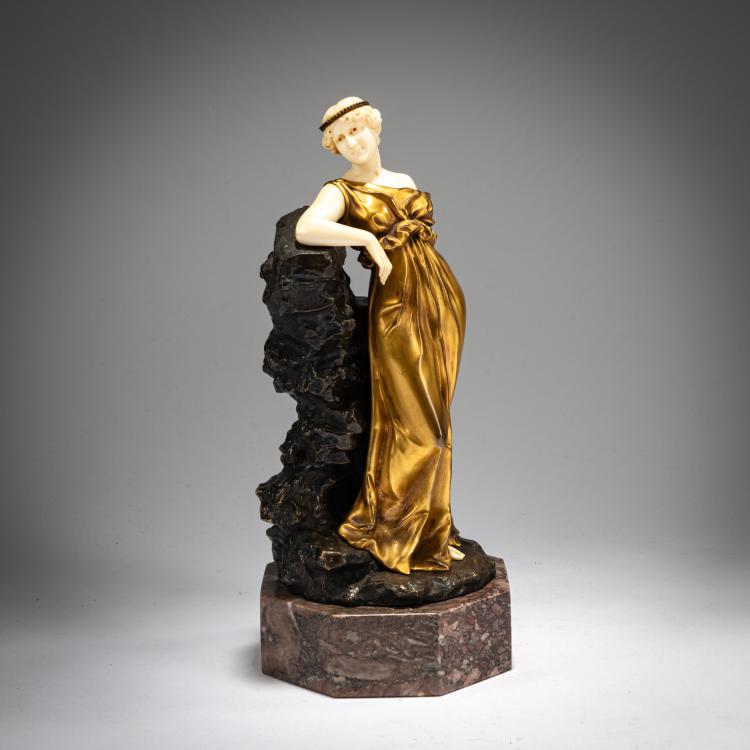 Bild 1 zu Objekt, Chryselephantin-Figur 'Proserpina', vor 1914, Ferdinand Preiss, 180A 171