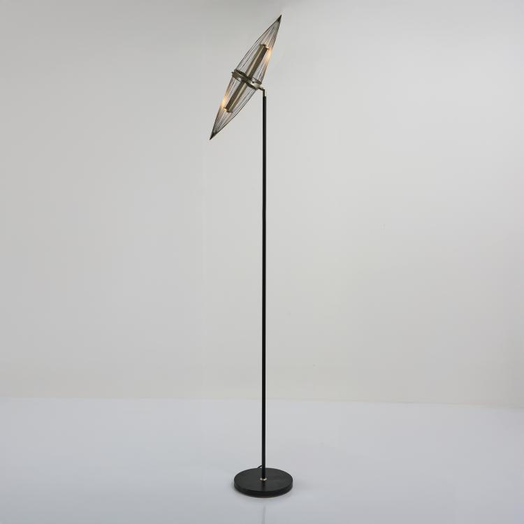 Hauptbild zu Objekt, Stehleuchte 'Zepp', 1990er (Entwurf), Leonard Ballweg, Industrial Design, M&uuml;nchen/Munich, 179A 409