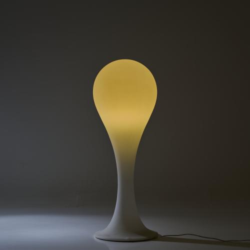 Floor/ceiling lamp 'Drop-4' and two wall lamps 'Drop-3', 2000s