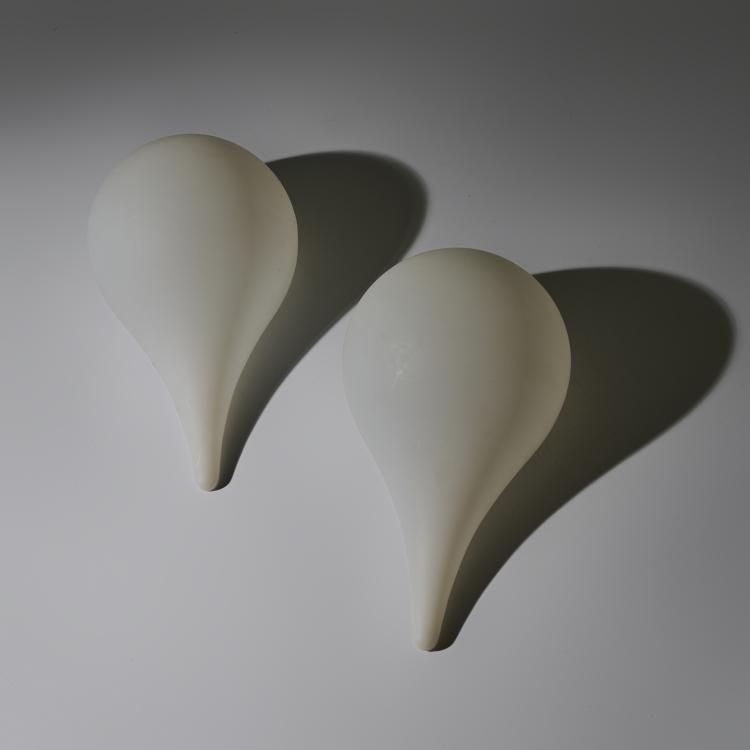 Bild 3 zu Objekt, Steh-/Deckenleuchte 'Drop-4' und zwei Wandleuchten 'Drop-3', 2000er Jahre, Hopf & Wortmann, B&uuml;ro f&uuml;r Form, M&uuml;nchen / Munich, 179A 448