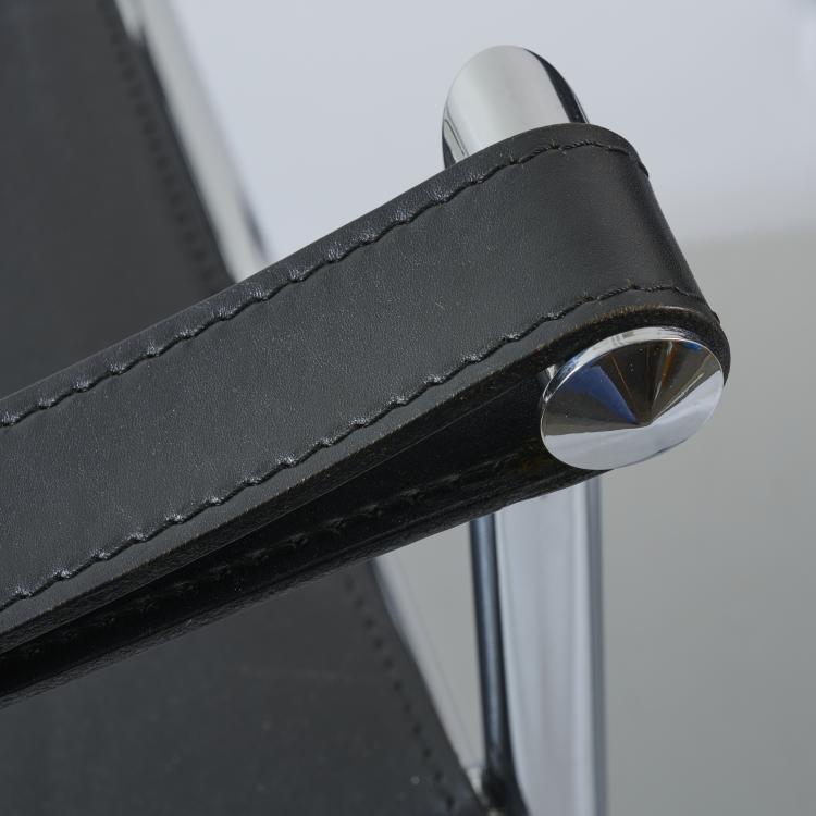 Bild 3 zu Objekt, Two 'LC 1' armchairs, 1928 (design), Pierre Jeanneret,Charlotte Perriand,Le Corbusier Charles-&Eacute;douard Jeanneret-Gris, Cassina, Mailand / Milan, 179A 63