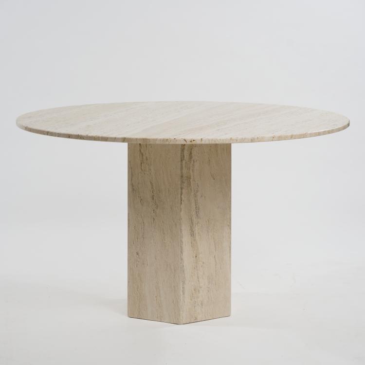 Hauptbild zu Objekt, Tisch 'Epic Dining Table', um 2019 (Entwurf), Enrico Fratesi,Stine Gam, Gubi, Kopenhagen / Copenhagen, 179A 426