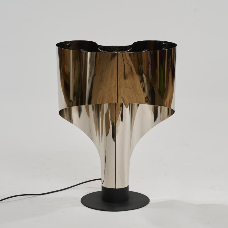 Hauptbild zu Objekt, Tisch- / Bodenleuchte 'Spinnaker', 1969 (Entwurf), Giorgio Wiskemann,Constantino Corsini, Codiceicona, Verona, 179A 298