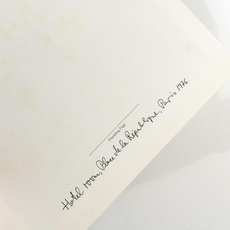 Bild 8 zu Objekt, 'Bergstrom, Paris'; 'Hotelroom, Place de la R&eacute;publique, Paris'; 'Fashion Photograph, Paris'; 'Patti Hansen Over Manhattan', 1976-77, Helmut Newton, 179C 674