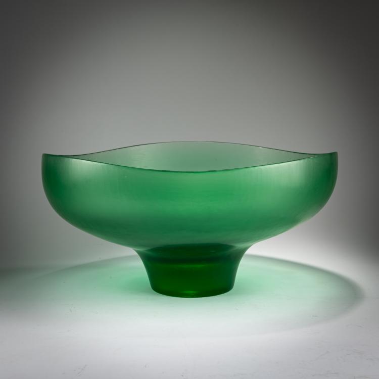 Bild 1 zu Objekt, 'Battuto' bowl, 1959/60, Tobia Scarpa, Venini, Murano, 179B 538