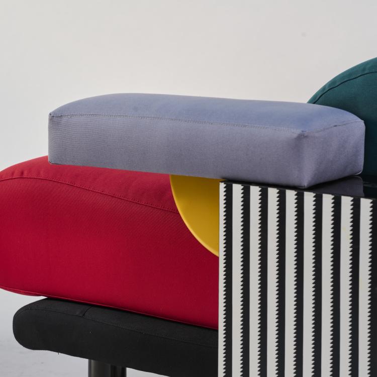 Bild 3 zu Objekt, Two-seater Sofa 'Lido', 1982 (design), Michele De Lucchi, Memphis Milano, 179A 384