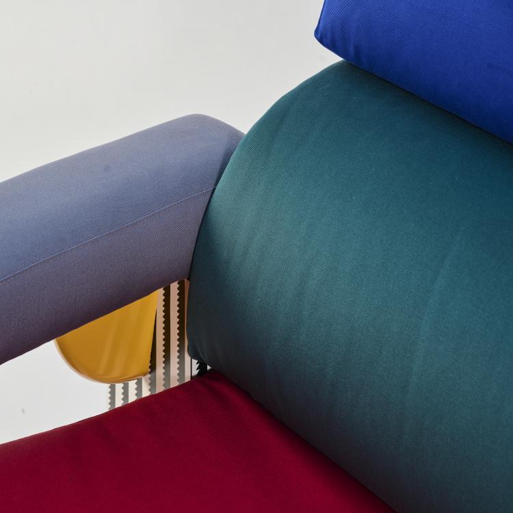 Bild 4 zu Objekt, Two-seater Sofa 'Lido', 1982 (design), Michele De Lucchi, Memphis Milano, 179A 384