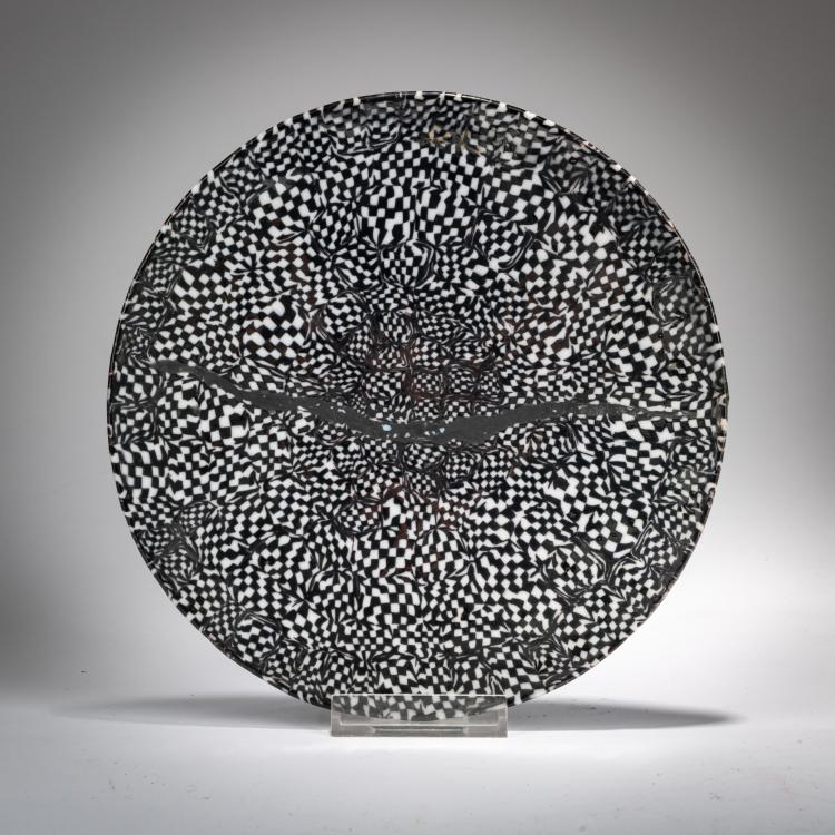 Hauptbild zu Objekt, Teller 'A dama', 1953, Paolo Venini, Venini, Murano, 179B 529