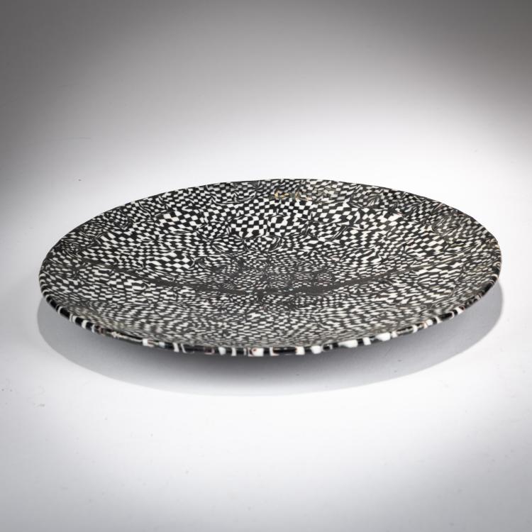 Bild 1 zu Objekt, Teller 'A dama', 1953, Paolo Venini, Venini, Murano, 179B 529