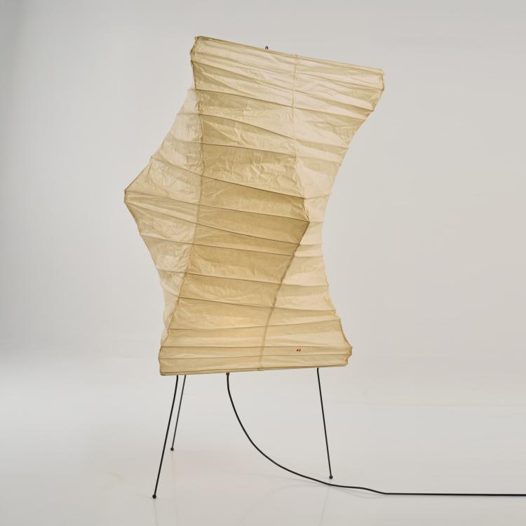 Hauptbild zu Objekt, Floor lamp 'Akari 27 N', 1950s, Isamu Noguchi, Ozeki, Gifu, Japan, 179A 204