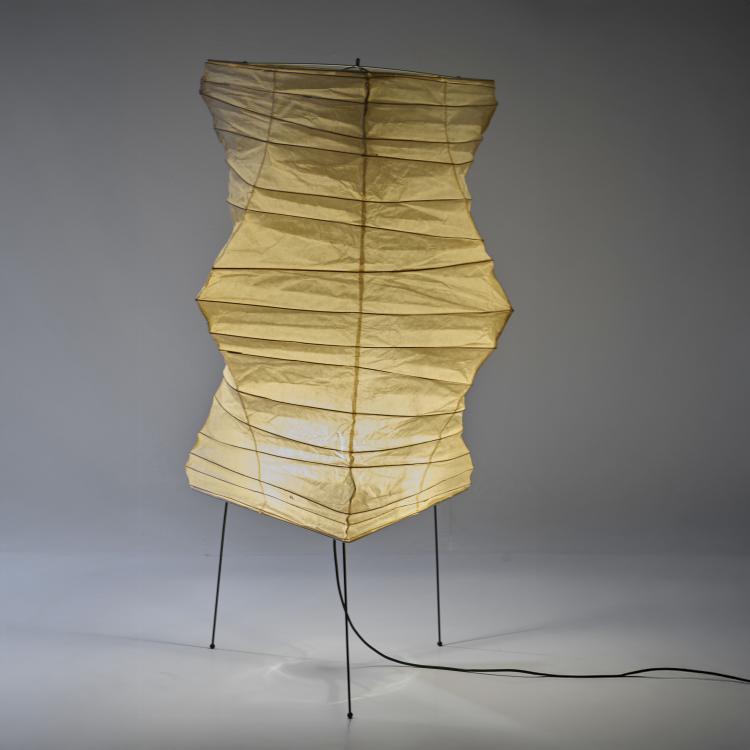 Bild 1 zu Objekt, Floor lamp 'Akari 27 N', 1950s, Isamu Noguchi, Ozeki, Gifu, Japan, 179A 204