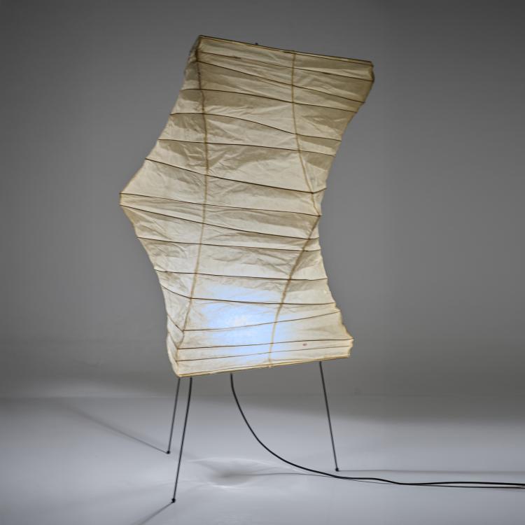 Bild 2 zu Objekt, Floor lamp 'Akari 27 N', 1950s, Isamu Noguchi, Ozeki, Gifu, Japan, 179A 204