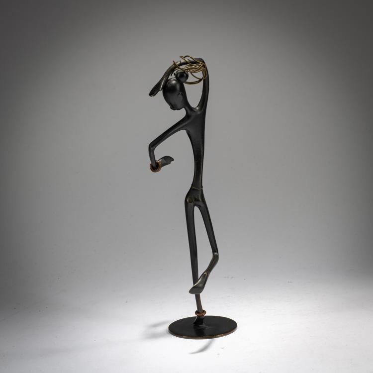 Bild 1 zu Objekt, African dancer, c. 1957,  Hagenauer, Hagenauer, Wien / Vienna, 180A 163