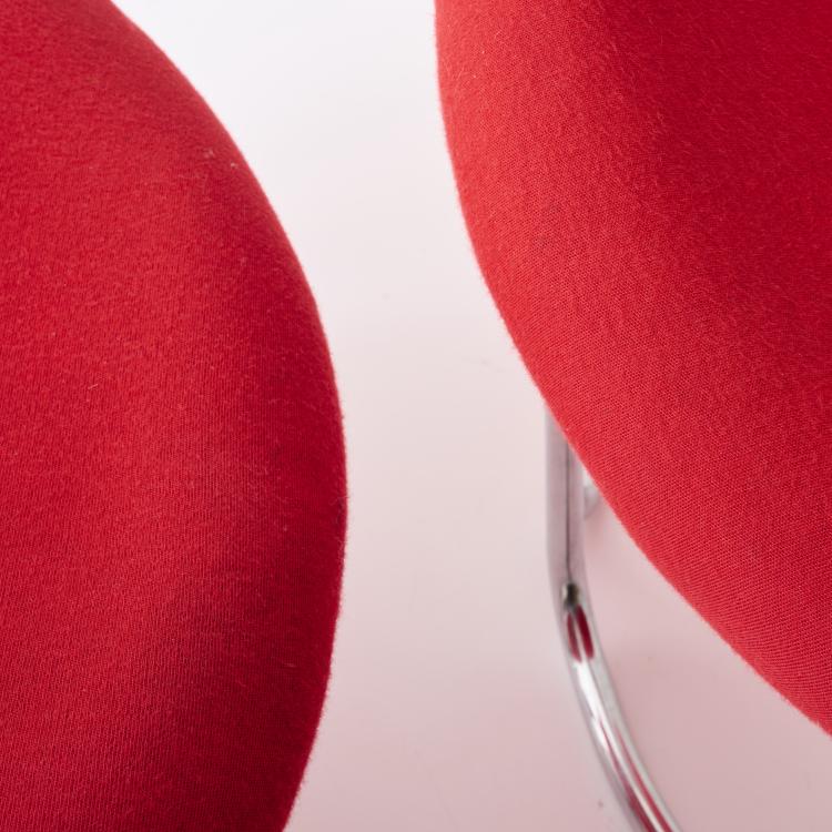 Bild 5 zu Objekt, Two armchairs, c. 1968, Luigi Colani, Kusch & Co., Hallenberg, 179A 17