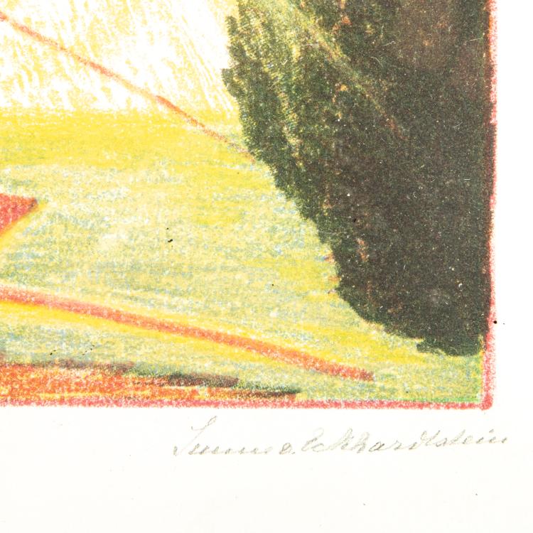 Bild 1 zu Objekt, Anthroposophical print, c. 1912, Imme Freiin von Eckhardstein, 179A 38