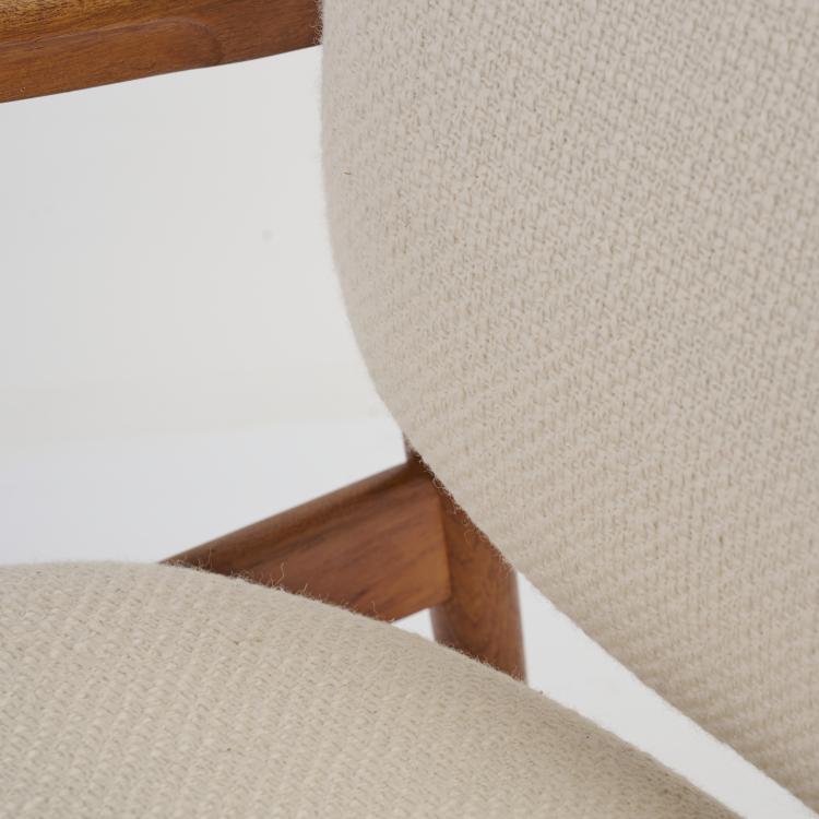 Bild 4 zu Objekt, Zwei Armlehnsessel 'FD 136', 1956 (Entwurf), Finn Juhl, France & Daverkosen, Kopenhagen / Copenhagen, 179A 214