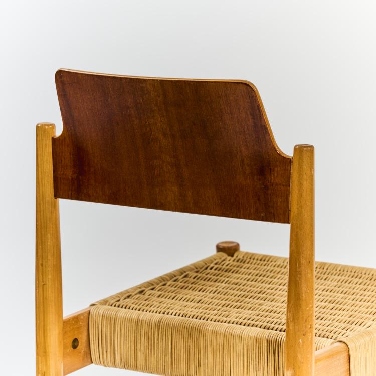 Bild 2 zu Objekt, Zwei St&uuml;hle 'SE 119', 1952/53, Egon Eiermann, Wilde & Spieth, Esslingen, 179A 206