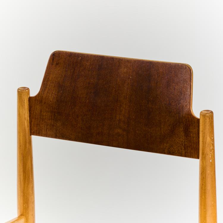 Bild 4 zu Objekt, Zwei St&uuml;hle 'SE 119', 1952/53, Egon Eiermann, Wilde & Spieth, Esslingen, 179A 206