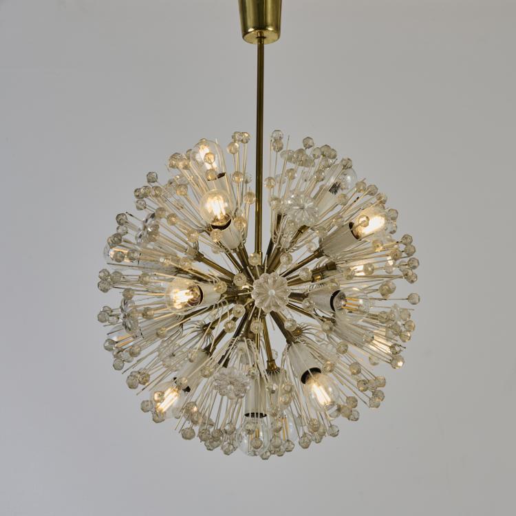 Hauptbild zu Objekt, Ceiling light, c.1955, Emil Stejnar, Nikoll Lampen, Wien / Vienna, 179A 302