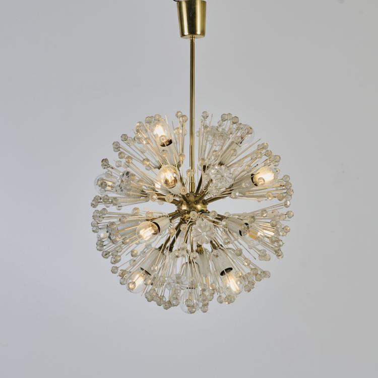 Bild 1 zu Objekt, Ceiling light, c.1955, Emil Stejnar, Nikoll Lampen, Wien / Vienna, 179A 302