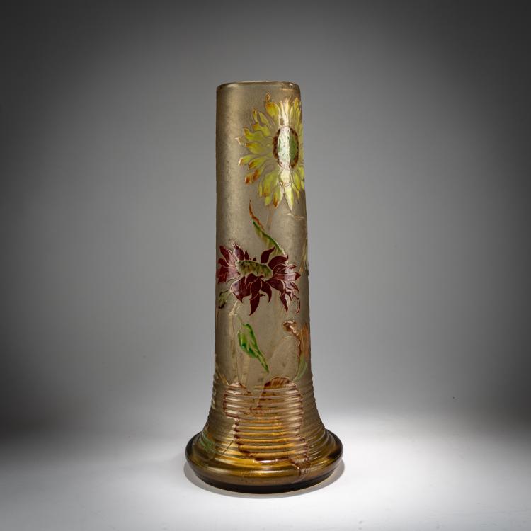Hauptbild zu Objekt, Vase &rsquo;Tournesol&rsquo;, um 1895, Emile Gall&eacute;, Gall&eacute;, Nancy, 180A 41