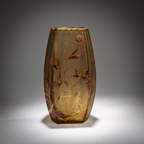 Vase 'Chardons de Lorraine', c. 1884