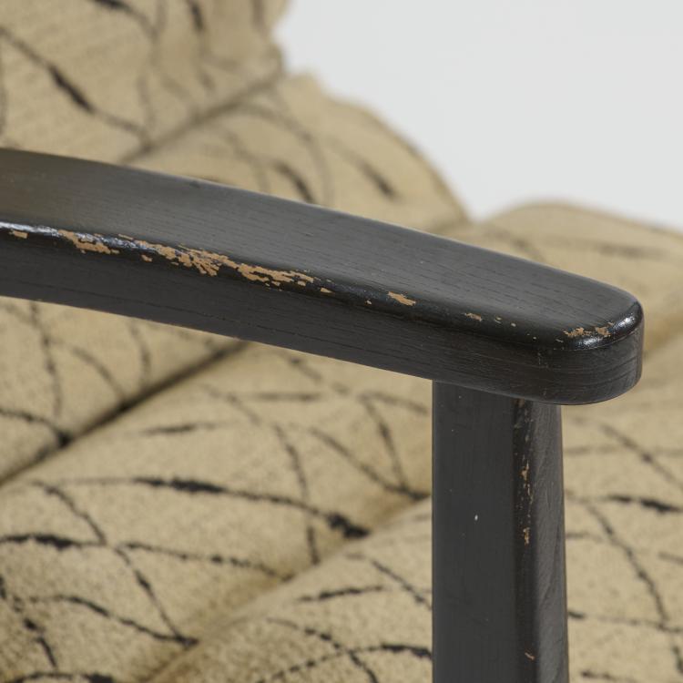 Bild 4 zu Objekt, Armlehnsessel 'Deck chair - Villa', 1930er/40er Jahre, Kooperativa F&ouml;rbundet Interi&ouml;r (KF), Stockholm, 179A 56