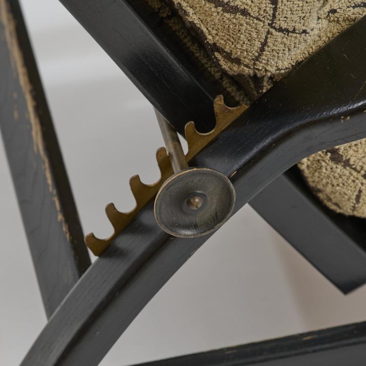 Bild 6 zu Objekt, Armlehnsessel 'Deck chair - Villa', 1930er/40er Jahre, Kooperativa F&ouml;rbundet Interi&ouml;r (KF), Stockholm, 179A 56