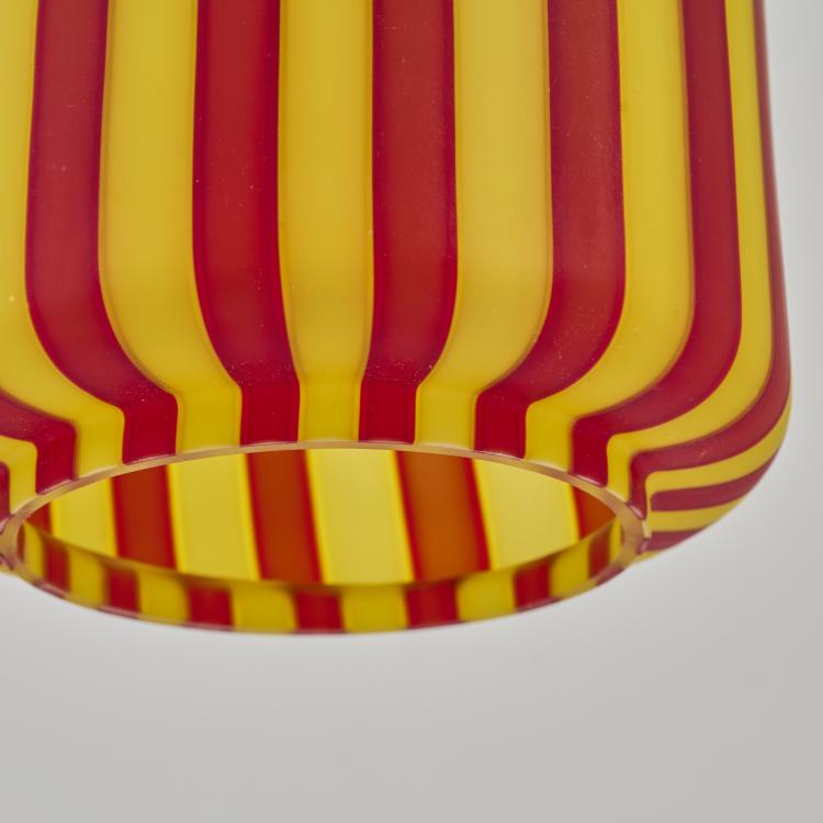 Bild 2 zu Objekt, Deckenleuchte mit zwei Schirmen, 1960er Jahre, Vetreria Vistosi, Murano (zugeschrieben), 179A 257