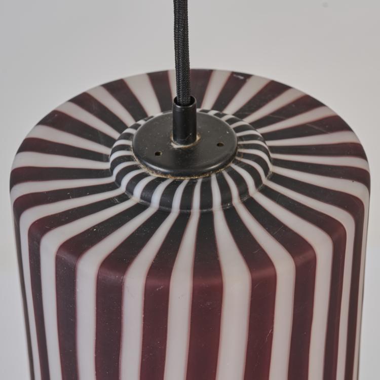 Bild 3 zu Objekt, Deckenleuchte mit zwei Schirmen, 1960er Jahre, Vetreria Vistosi, Murano (zugeschrieben), 179A 257