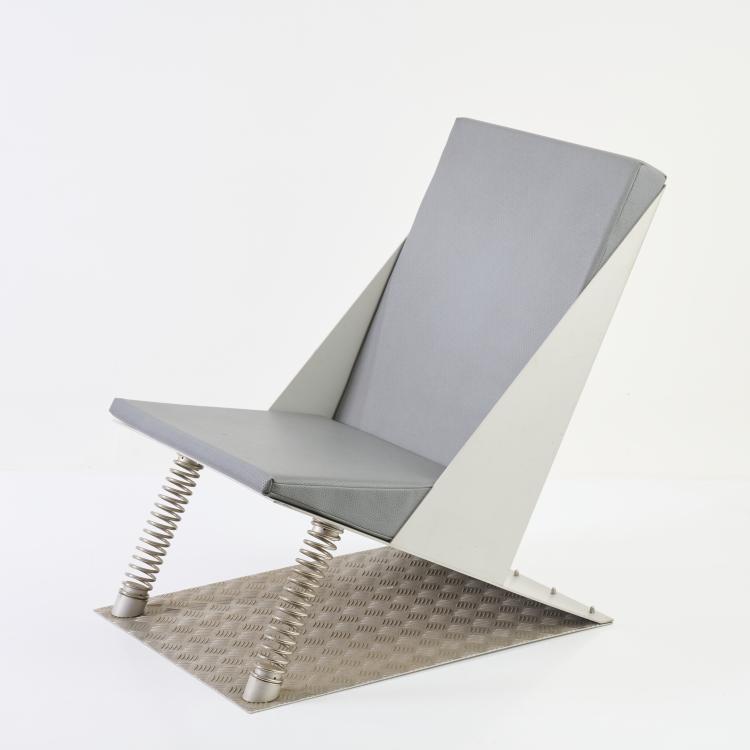 Bild 3 zu Objekt, Unikat 'Schleudersitz', 1984/85, Hermann Waldenburg, Waldenburg, Hermann, Augsburg, 179A 395