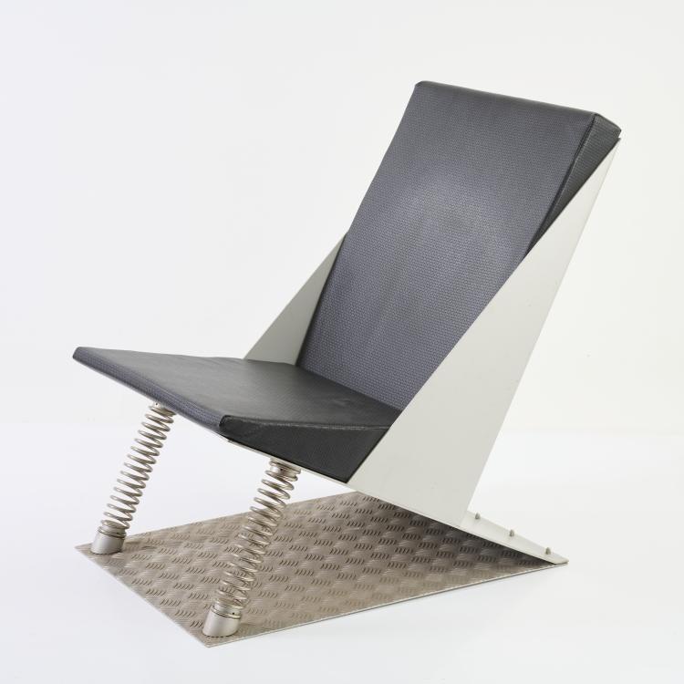 Bild 5 zu Objekt, Unikat 'Schleudersitz', 1984/85, Hermann Waldenburg, Waldenburg, Hermann, Augsburg, 179A 395