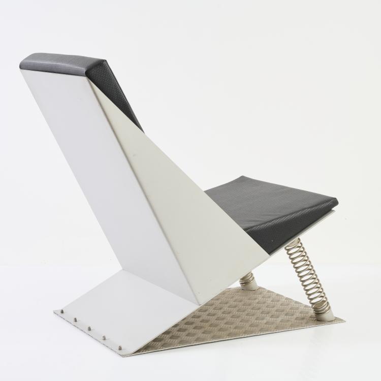 Bild 7 zu Objekt, Unikat 'Schleudersitz', 1984/85, Hermann Waldenburg, Waldenburg, Hermann, Augsburg, 179A 395