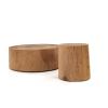 Two side tables 'Eco' and 'Legno Vivo', 2007/2010