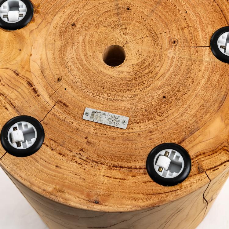 Bild 2 zu Objekt, Zwei Beistelltische 'Eco' und 'Legno Vivo', 2007/2010 (Entwurf), Riva 1920, Cant&ugrave;, 179A 417