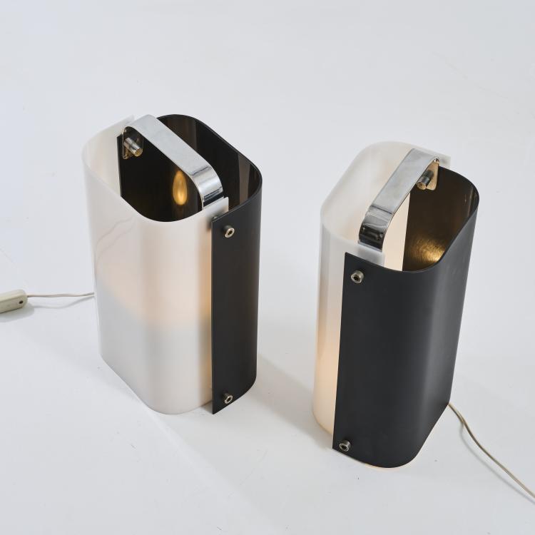 Bild 1 zu Objekt, Zwei Tischleuchten 'Polsino', 1968, Gio Ponti, design house, Mailand / Milan, 179A 295