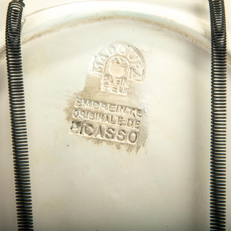 Bild 1 zu Objekt, Wandteller 'T&ecirc;te de ch&egrave;vre de profil', 1950, Pablo Picasso, 181C 734