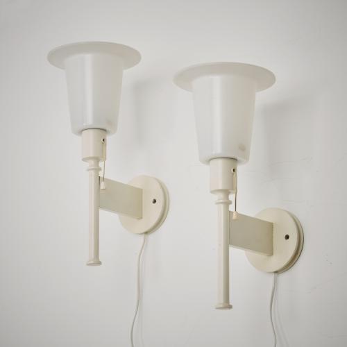 Two wall lights, c. 1968