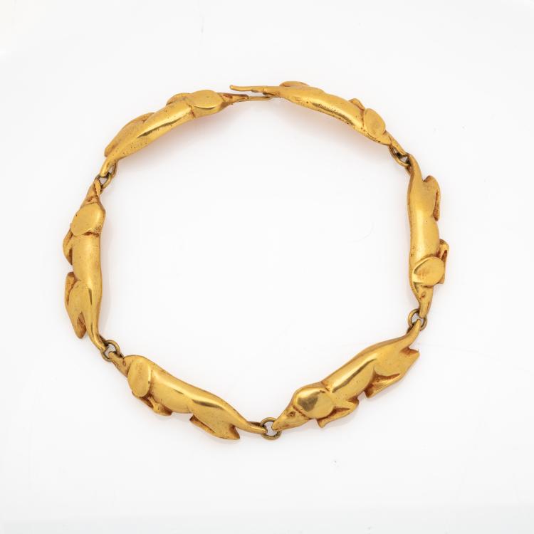 Bild 1 zu Objekt, Necklace 'Basset', 1950s, Line Vautrin, 180C 703