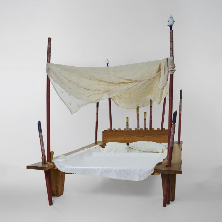 Hauptbild zu Objekt, Bed similar to 'Pitti', 1991, Bořek &Scaron;&iacute;pek, Studio &Scaron;&iacute;pek, 180B 555