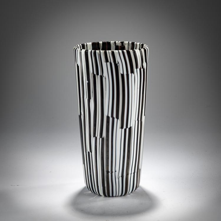 Bild 1 zu Objekt, Vase 'A Pioggie', 1965, Ginette Gignous, Venini, Murano, 181B 701