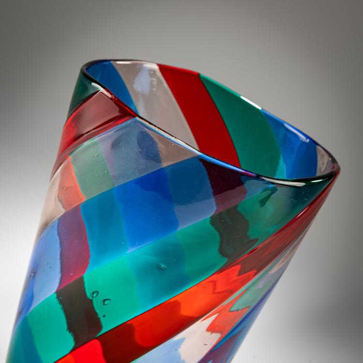 Bild 3 zu Objekt, Vase 'A canne ritorte', 1951, Fulvio Bianconi, Venini, Murano, 181B 681