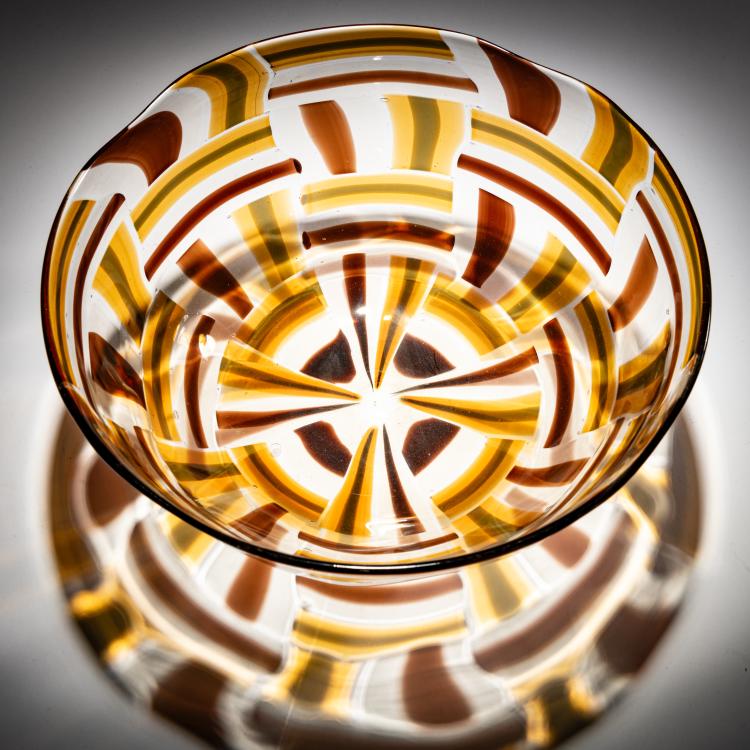 Bild 2 zu Objekt, 'Pezzato' bowl, 1980s, Adriano Dalla Valentina, Dalla Valentina, Murano, 181B 710