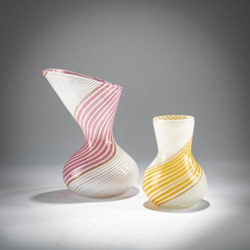 Two Vases 'Filigrana semplice', 1953