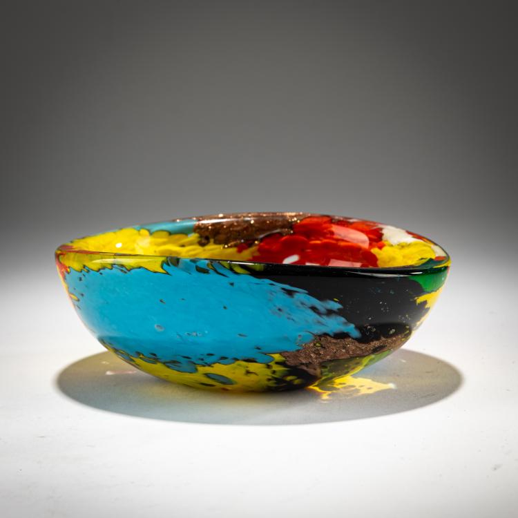 Bild 1 zu Objekt, Small bowl 'Oriente', c. 1952, Dino Martens, Toso, Aureliano, Murano, 181B 665